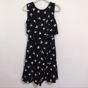 Zara Floral Sleeveless Dress